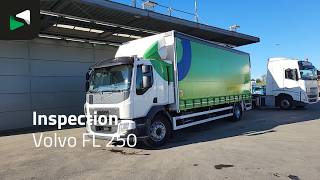 Camion cu prelata culisanta Volvo FL 250 4X2 18tonnner curtainsides 2000kg Ladebordwand Automatic | Imagine 4 - Autoline