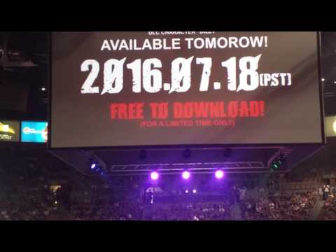 Evo 2016 - Guilty Gear announcements - Dizzy, balance patch (crowd video)