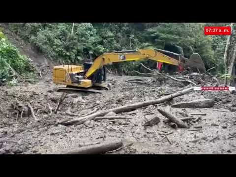 Reinaldo Chaparro -  El Invías no apareció en la emergencia por derrumbes entre Sácama y La Salina