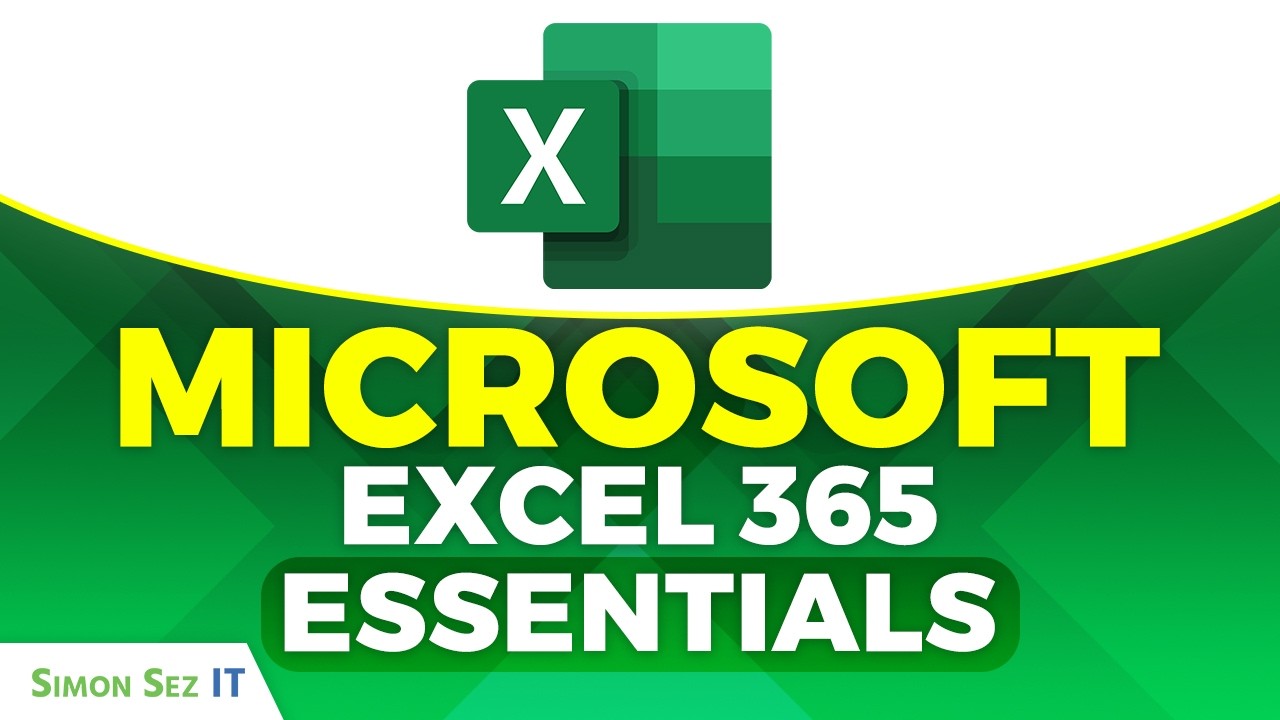 Microsoft Excel 365 Essentials Training Course