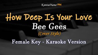 Download lagu How Deep Is Your Love (Bee Gees) - Female Key   (Karaoke Version) mp3