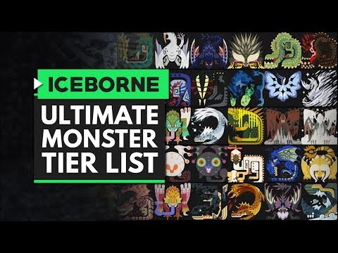 Monster Hunter World Iceborne | The Ultimate MONSTER Tier List - Ranking All Monsters