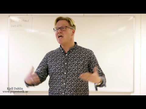 Kjell Dahlin..."och gå aldrig hem till dina barn och påstå motsatsen".