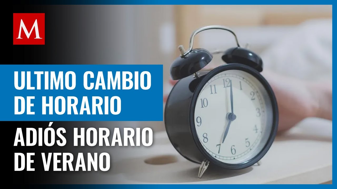 Cambio de horario del domingo será el último que debas hacer