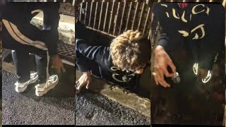 Pnb Rock drops his keys in a sewer and hops in to get them