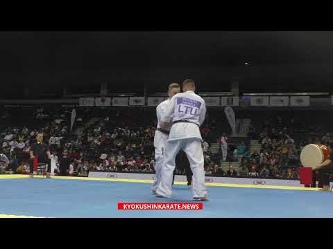 WKO EC 2019, 1/8 -85 Rasmus Bergstrom (Sweden, aka) - Kestutis Radvila (Lithuania)