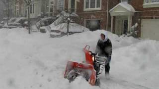 preview picture of video 'Blizzard in Edgewater MD December 2009'