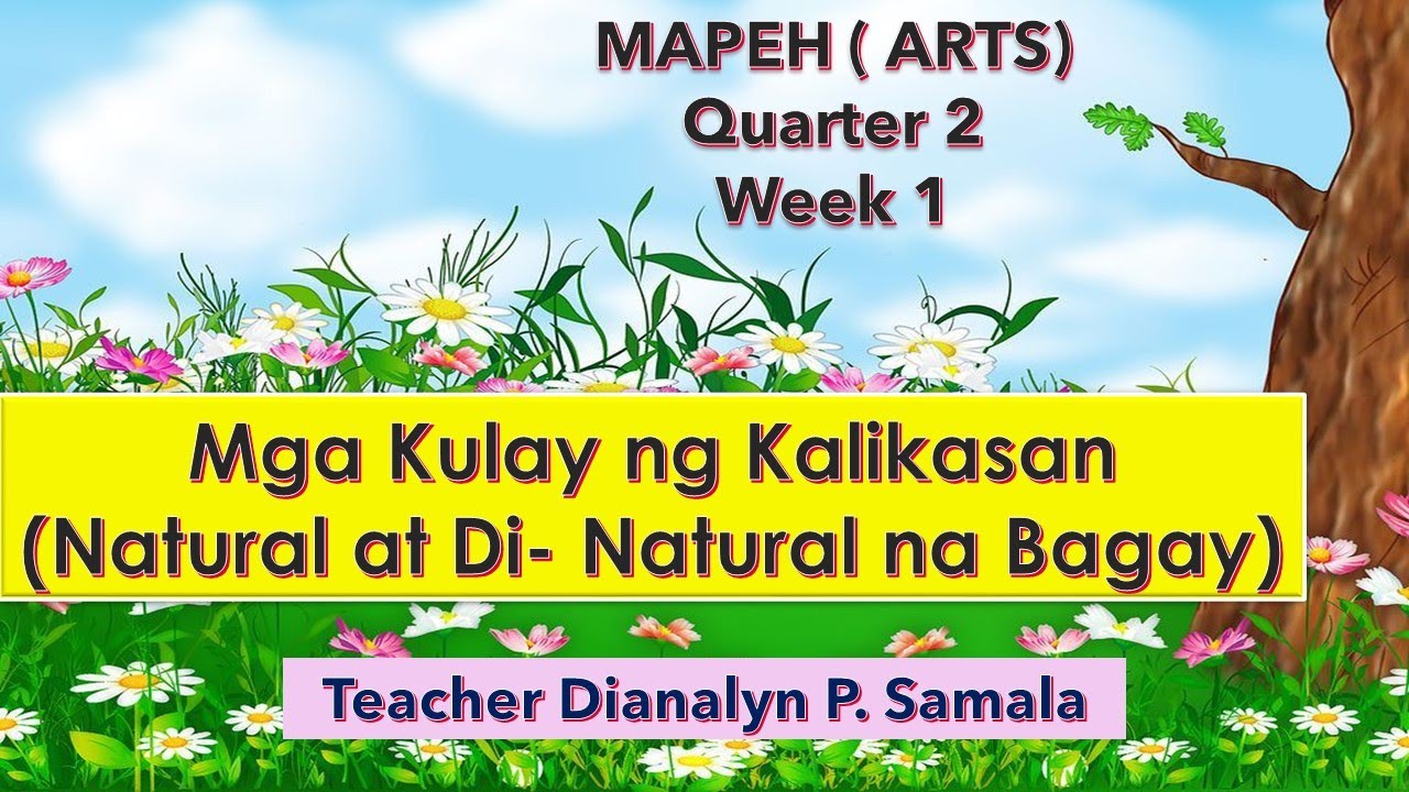 Putar video KULAY NG MGA BAGAY NA NAKIKITA SA PALIGID AT GAWA NG TAO | ARTS GRADE 1 QUARTER 2 WEEK1 sekarang KULAY NG MGA BAGAY NA NAKIKITA SA PALIGID AT GAWA NG TAO | ARTS GRADE 1 QUARTER 2 WEEK1