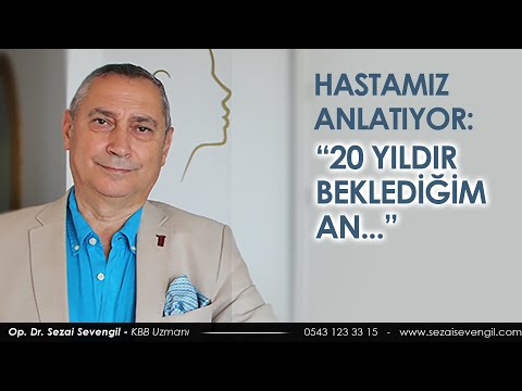 Hastamız Rinoplasti Ameliyatı Sürecini Anlatıyor! | Op. Dr. Sezai Sevengil - KBB Uzmanı