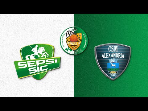 FINAL 8 CRBF 2023: Sepsi-SIC Sfântu Gheorghe - CSM Alexandria