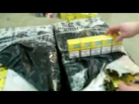 Țigări în valoare de peste 34.600 lei descoperite în Borșa