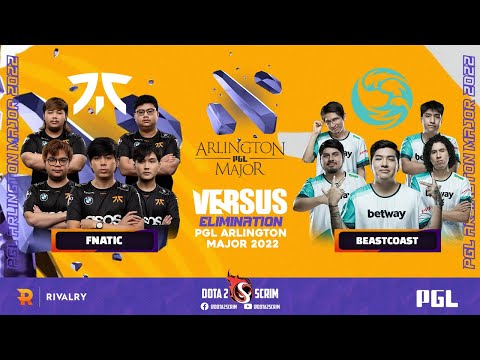 Fnatic vs beastcoast - PGL Arlington Major 2022 - Playoffs - Elimination - BO3