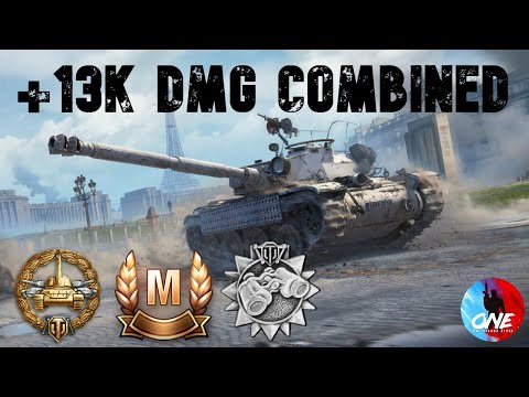 WOT CONSOLE | BOURRASQUE | 13k DMG COMBINED | @DanteSSVK