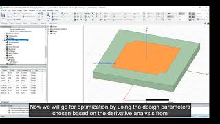 Real Time Antenna optimization in Ansys HFSS using Derivative Techniques