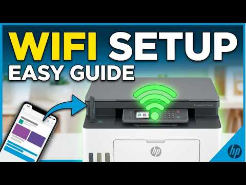 Thumbnail for How to Setup WiFi on HP LaserJet Tank MFP 2606sdw Printer Easy Guide