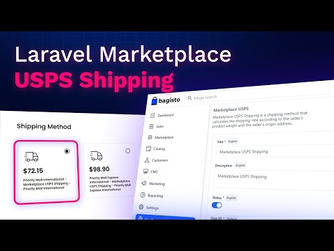 Laravel Marketplace USPS Shipping Extension