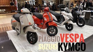 VESPA PİAGGİO KYMCO SUZUKİ STANDINI İNCELEDİM / ASAL GRUP MOTORLARI