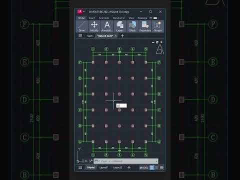 (YQArch) AutoCAD For Civil Engineering #architecture #civilengineering #civilengineer