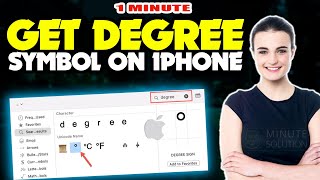 How to get degree symbol on iphone 2024 [ Easy Steps ]