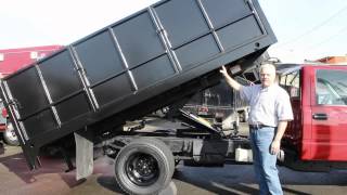 preview picture of video 'Town and Country Truck #5887: 1999 CHEVROLET HD3500 12 Ft. Flatbed Dump Truck'