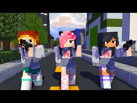 CAPTURED LOVE MEME FIRST MEET SCHOOL APHMAU KC KIM - MINECRAFT ANIMATION #shorts