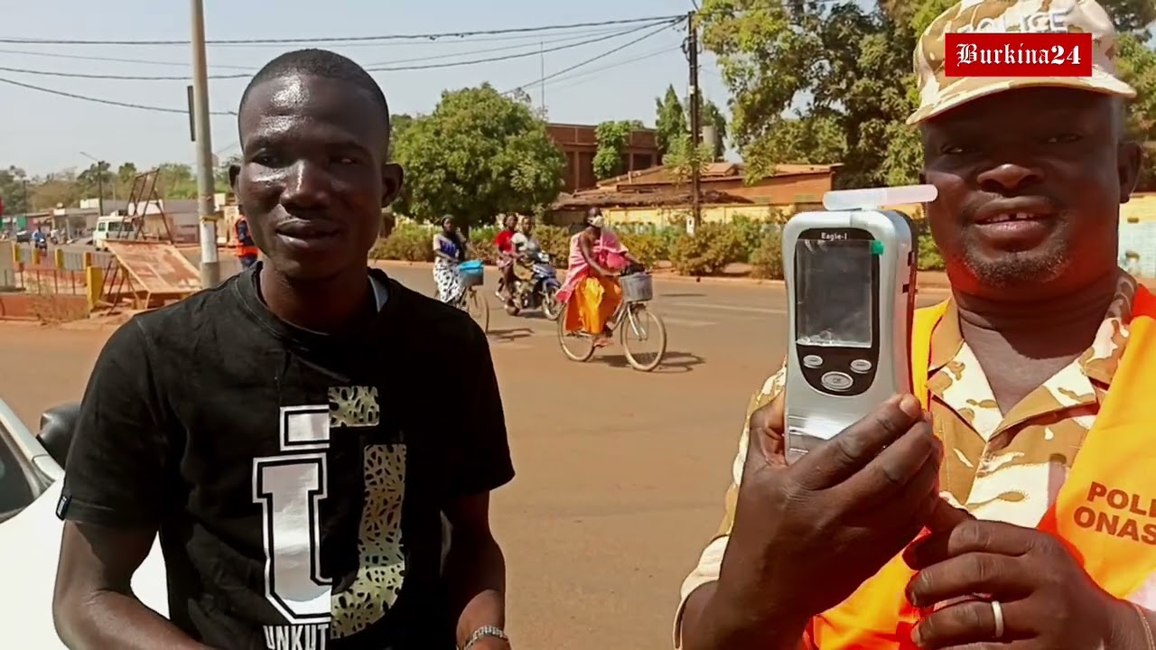 Koudougou : L'ONASER soumet les conducteurs à un test d'alcoolémie