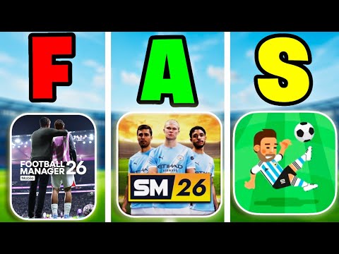 Ranking Every Football Manager Mobile Game ⚽📱 From Worst to Best!