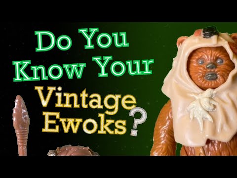Do You Know Your Vintage Star Wars Ewoks Figures?