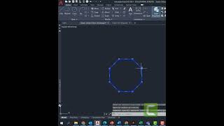 How to use POLYGON command in AutoCAD?