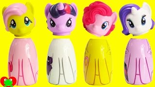 My Little Pony Wrong Heads with Disney Princess Finding Dory and Surprises