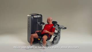 Matrix Fitness Ultra Shoulder Press Setup & Movements