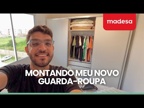 Montando meu novo Guarda-Roupa Royale da Madesa