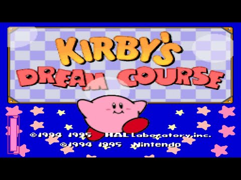 Kirby's Dream Course - Part 1 - Introduction + Demo Play
