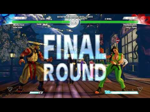Street Fighter V Beta 4 Laura Vs Rashid