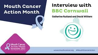 David Withers shares his mouth cancer story on BBC Radio Cornwall