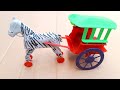 How To Make Horse Cart At Home How To Create Horse Cart Mini Horse Cart For University Projects