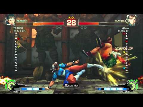 Uryo [Chun] vs TO1050 [Sakura] SSF4 Japanese Online Ranked Matches - TRUE-HD