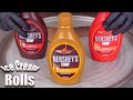 HERSHEY S Syrup How To Make Sundae Sauce To Ice Cream Rolls