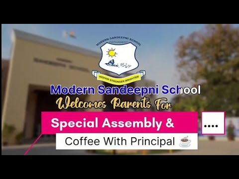 SPECIAL ASSEMBLY| COFFEE WITH PRINCIPAL | SEASON-2 |
