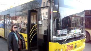 preview picture of video 'Вінницький тролейбус ЛАЗ №356 на 5 маршруті'