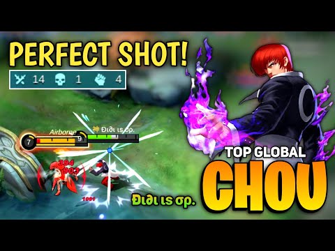 Chou Offlane Gameplay Full Damage Build [ Top Global Chou ] By Đι∂ι ιѕ σρ. - Mobile Legends