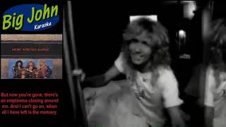Whitesnake   Now You&#39;re Gone   BJ karaoke