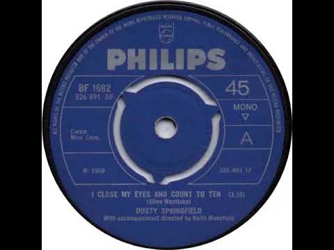 UK New Entry 1968 (147) Dusty Springfield - I Close My Eyes And Count To Ten