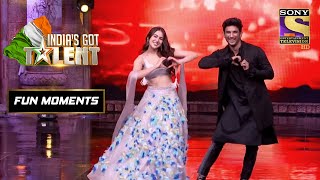 Sara और Sushant ने 'Sweetheart' गाने पर किया Perform! | India's Got Talent Season 8 | Fun Moments