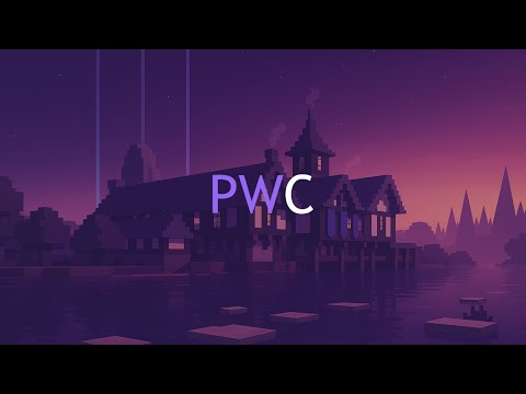 Обложка видео-обзора для сервера PWCraft