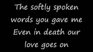 Evanescence-Even in Death (With Lyrics!!!)