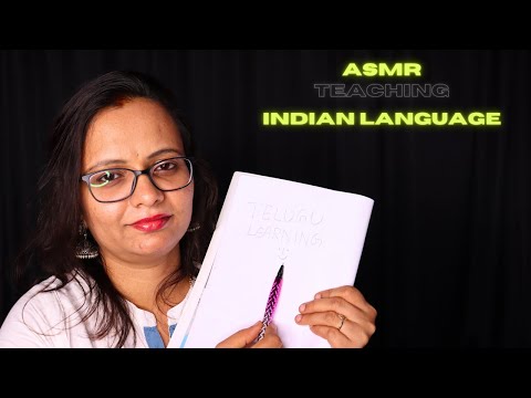 ASMR Teaching You An Indian Language (Telugu)