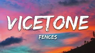 Vicetone - Fences (Lyrics) feat. Matt Wertz