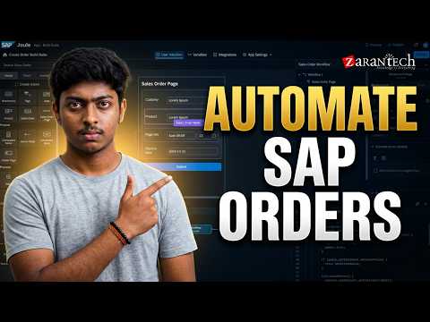 SAP Joule and Build Suite Full Course ZaranTech