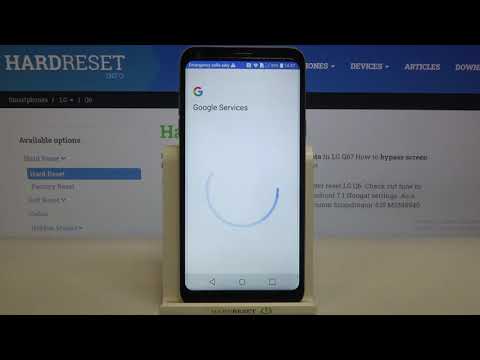 How to Manage Google Account in LG Q6 – Add / Remove Google Account